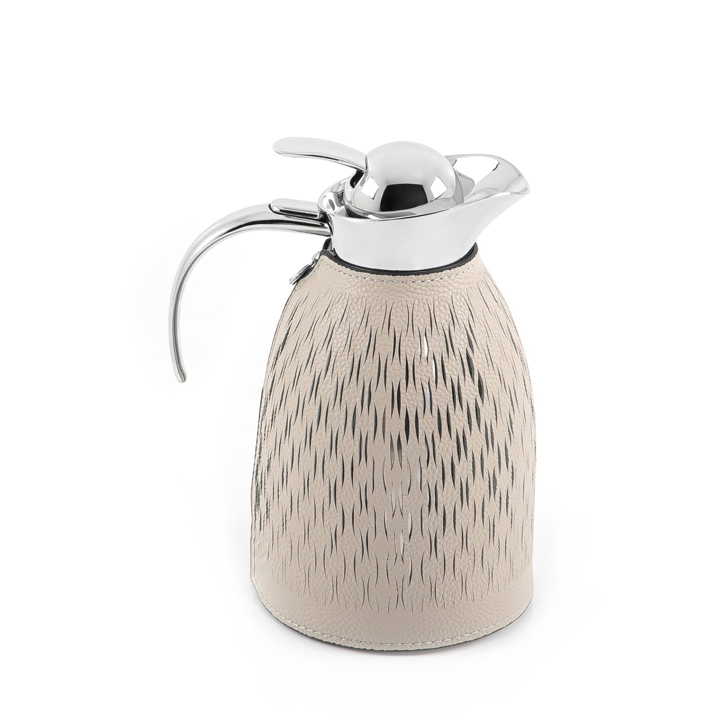 Metal Thermos with Leather Cover 1.5 L