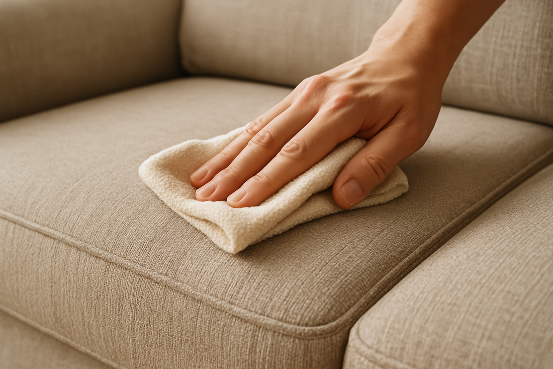 How to Clean and Care for a Fabric Sofa (Stain-by-Stain)