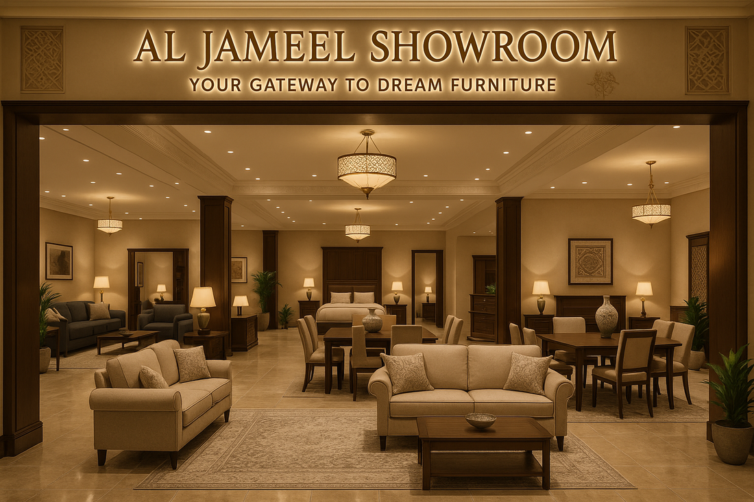 Behind the Scenes: Discover Your Dream Furniture at Al Jameel Showroom