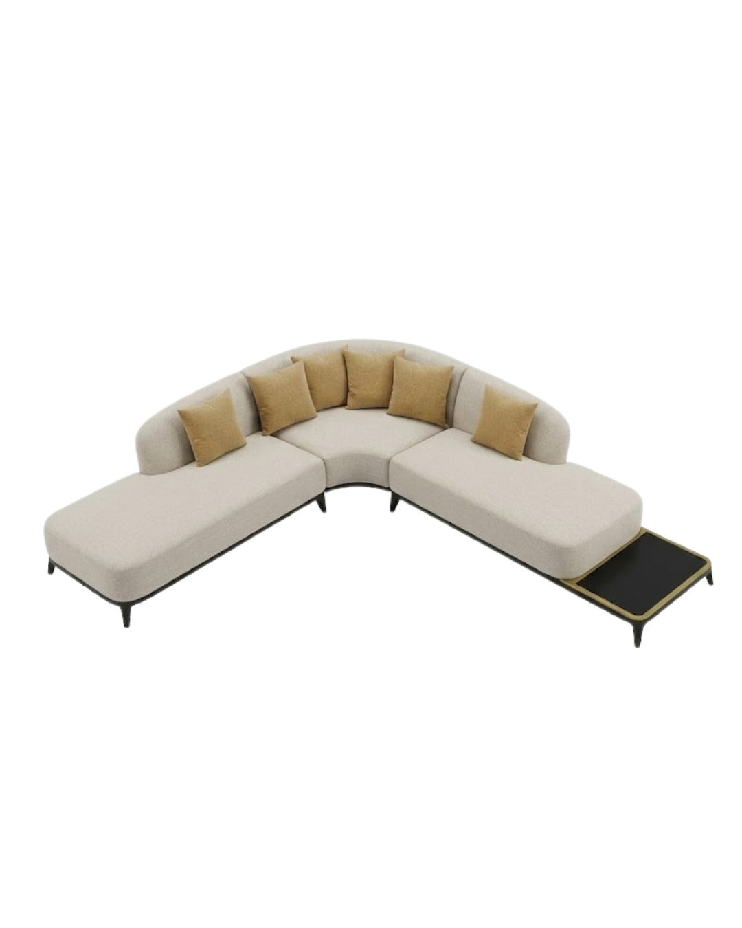 ZW-833-873 Corner Sofa Set