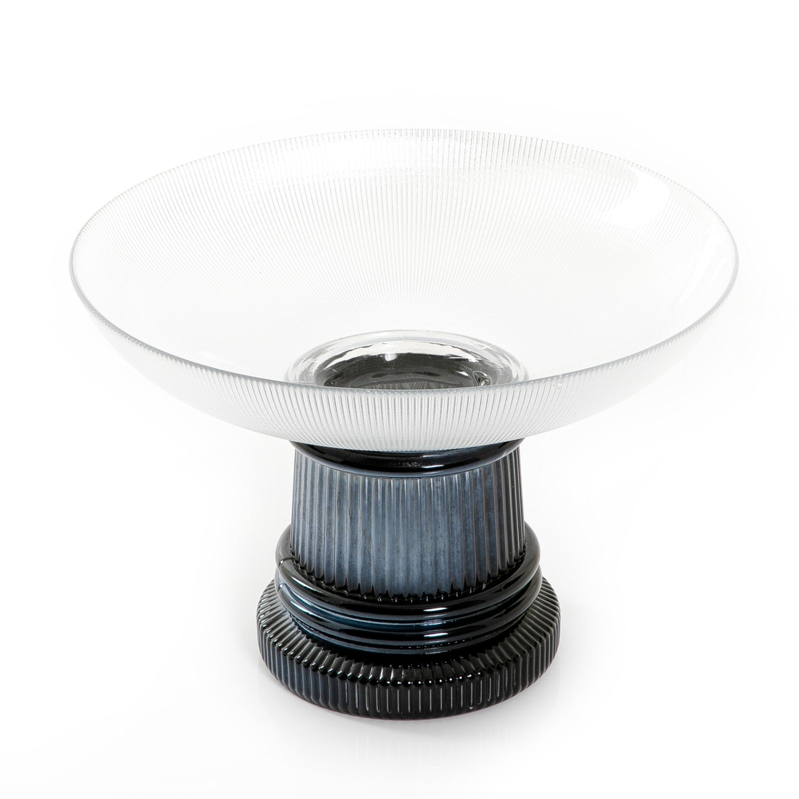 Tall Glass Bowl