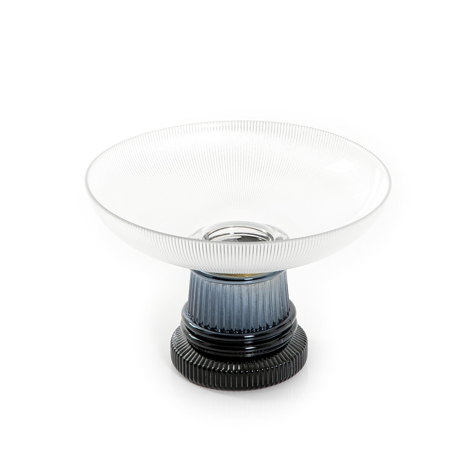 Tall Glass Bowl