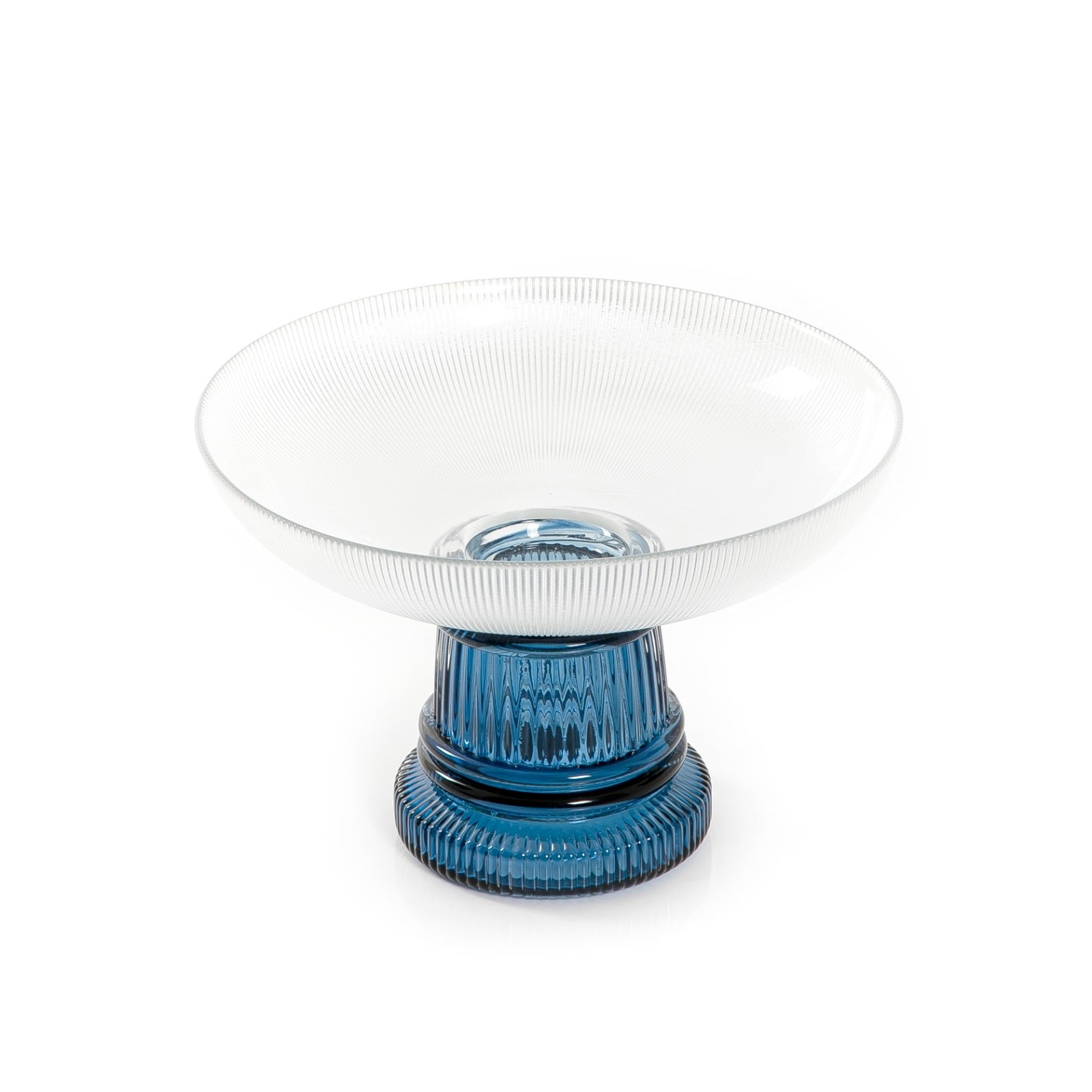 Tall Glass Bowl
