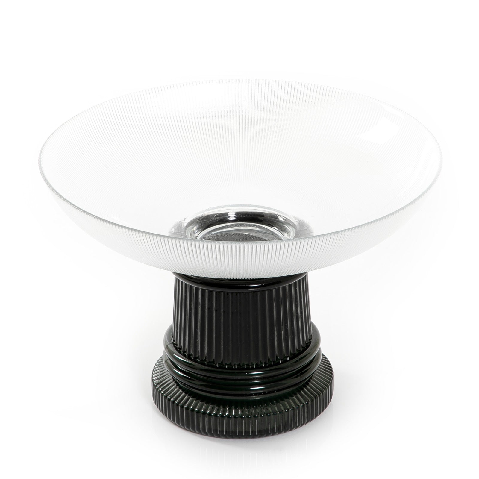 Tall Glass Bowl