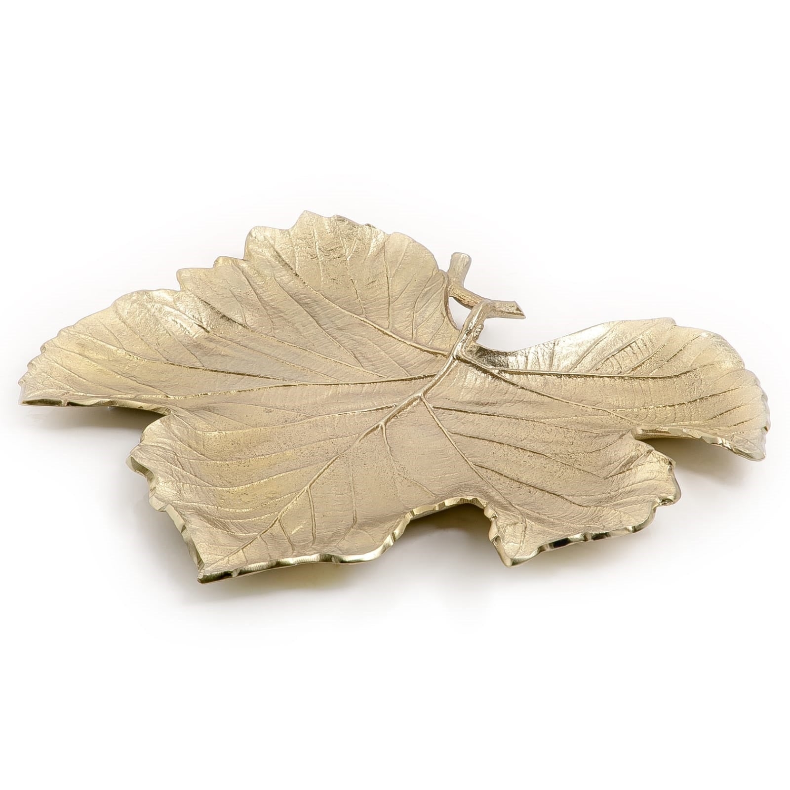 Leaf Shape Metal Tray