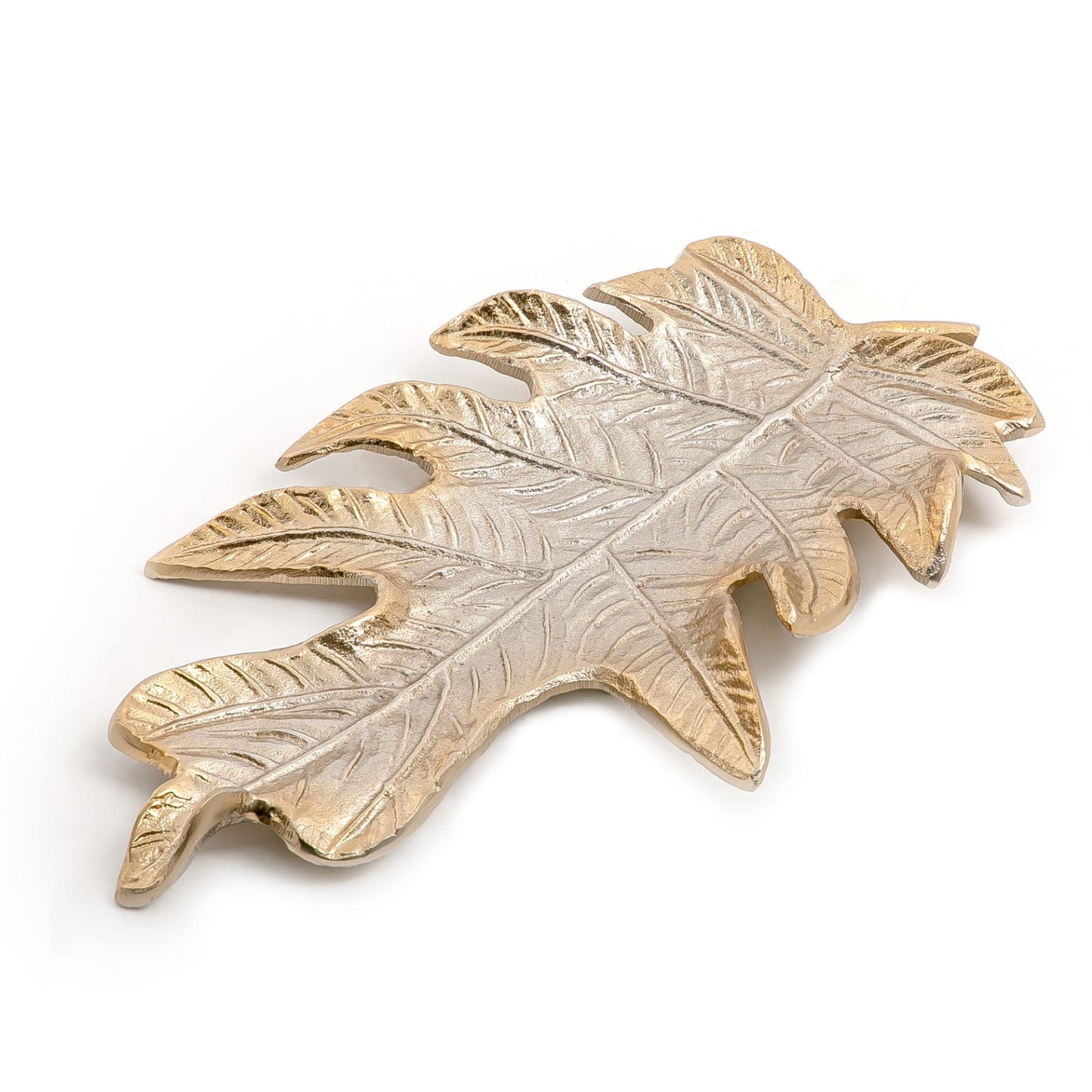 Leaf Shape Metal Tray