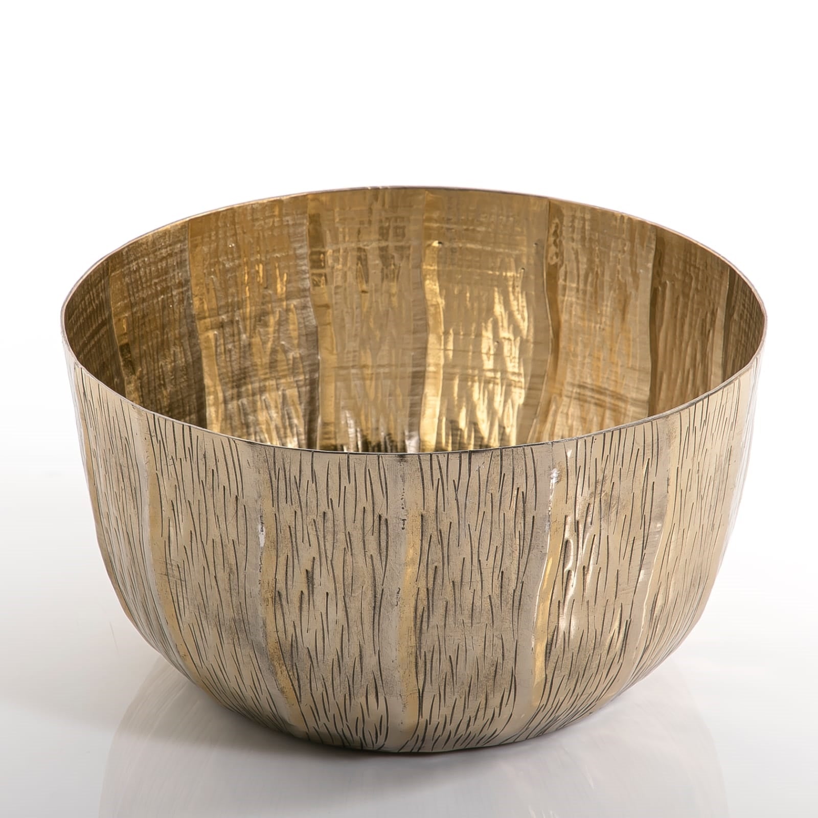 Round Metal Bowl