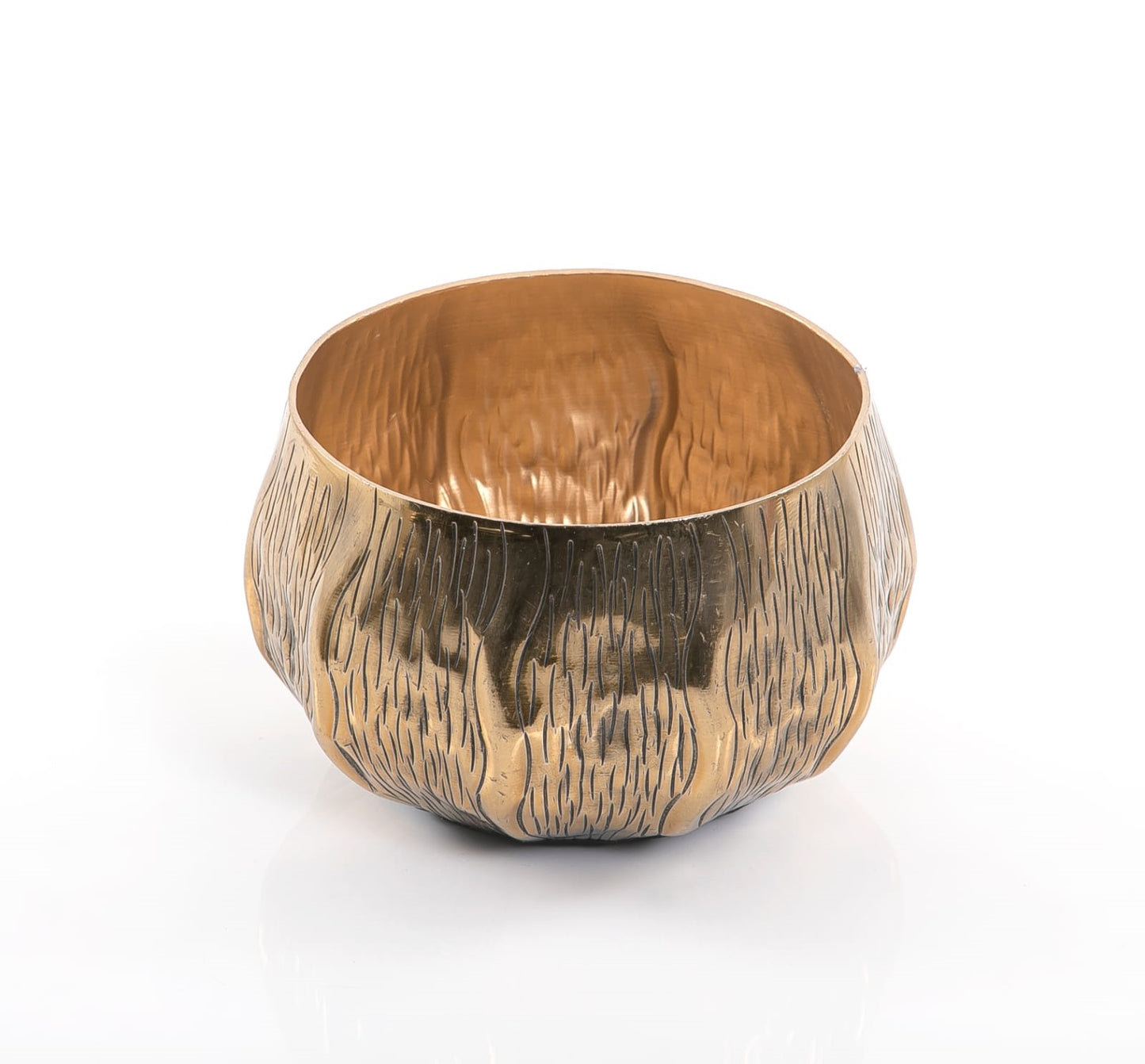 Round Metal Bowl