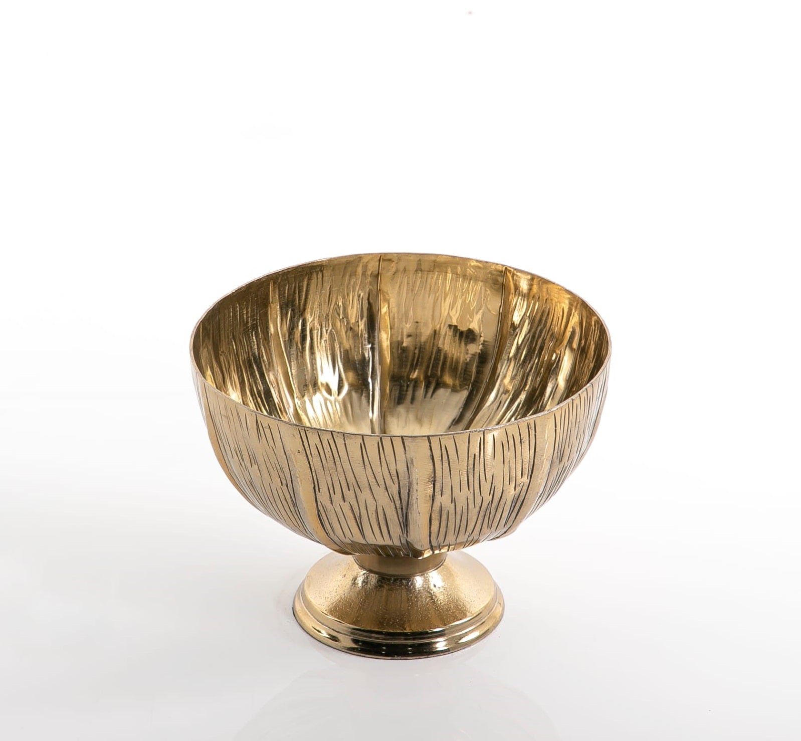 Tall Metal Bowl