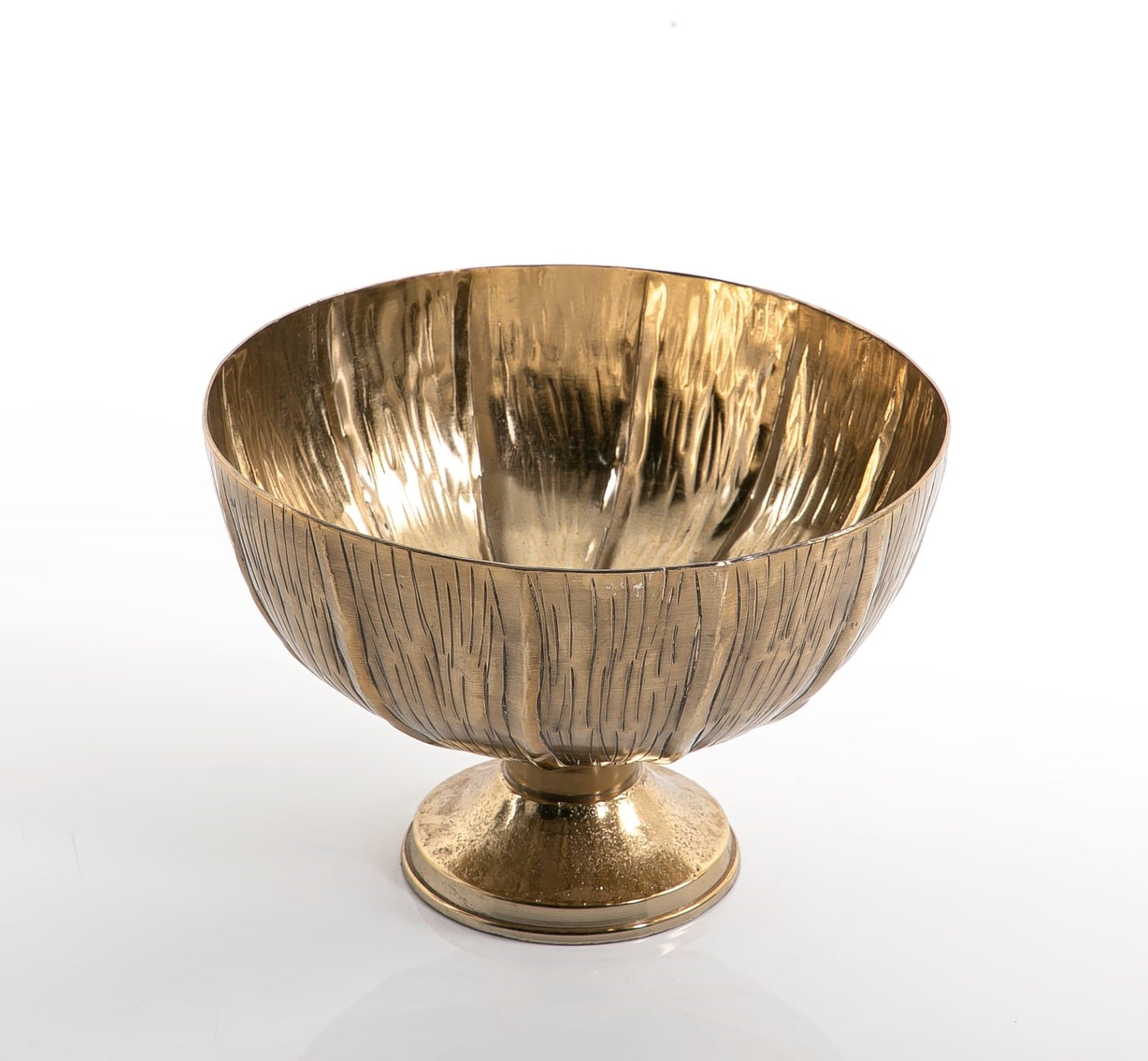 Tall Metal Bowl