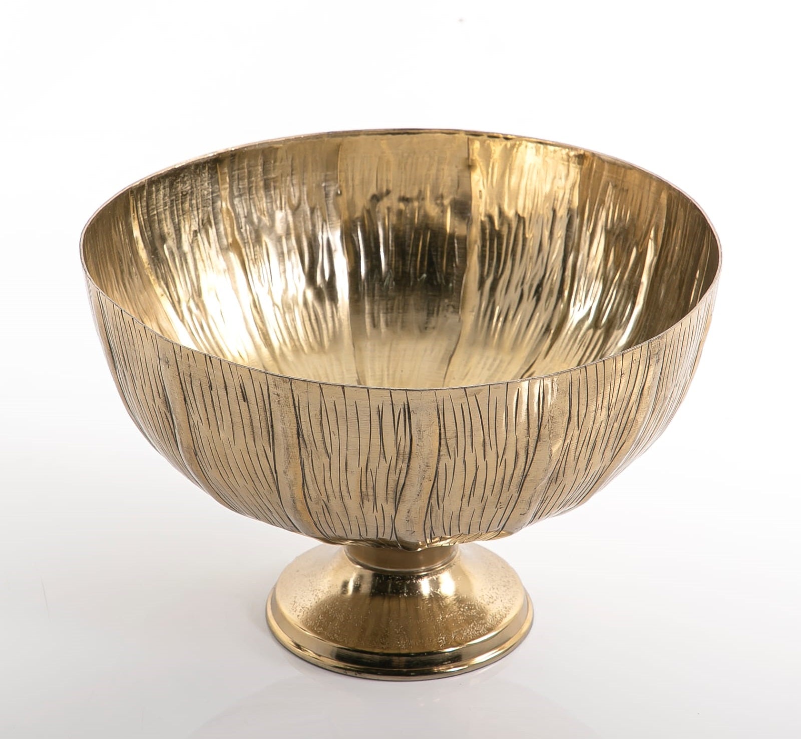 Tall Metal Bowl