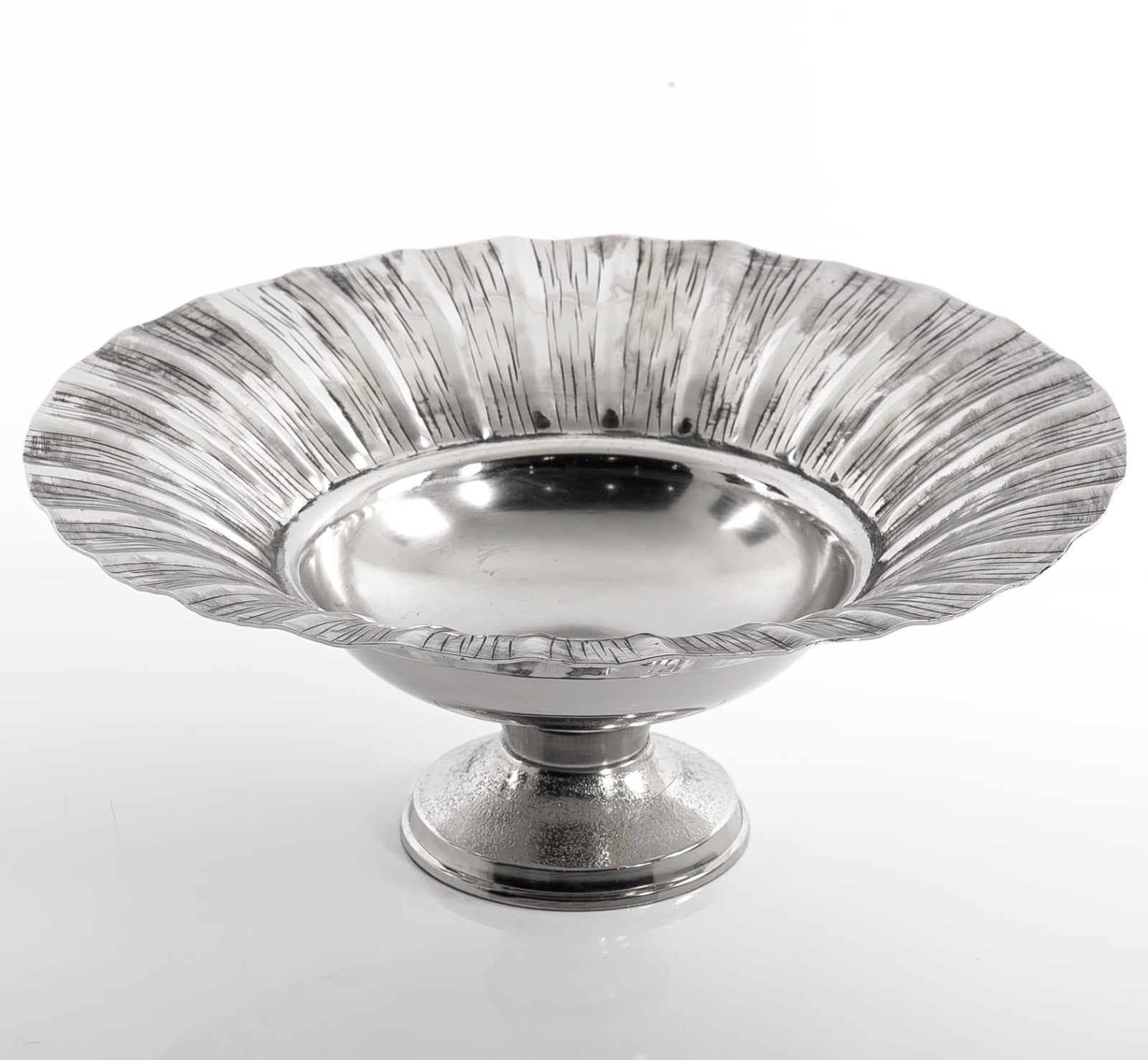 Tall Metal Bowl