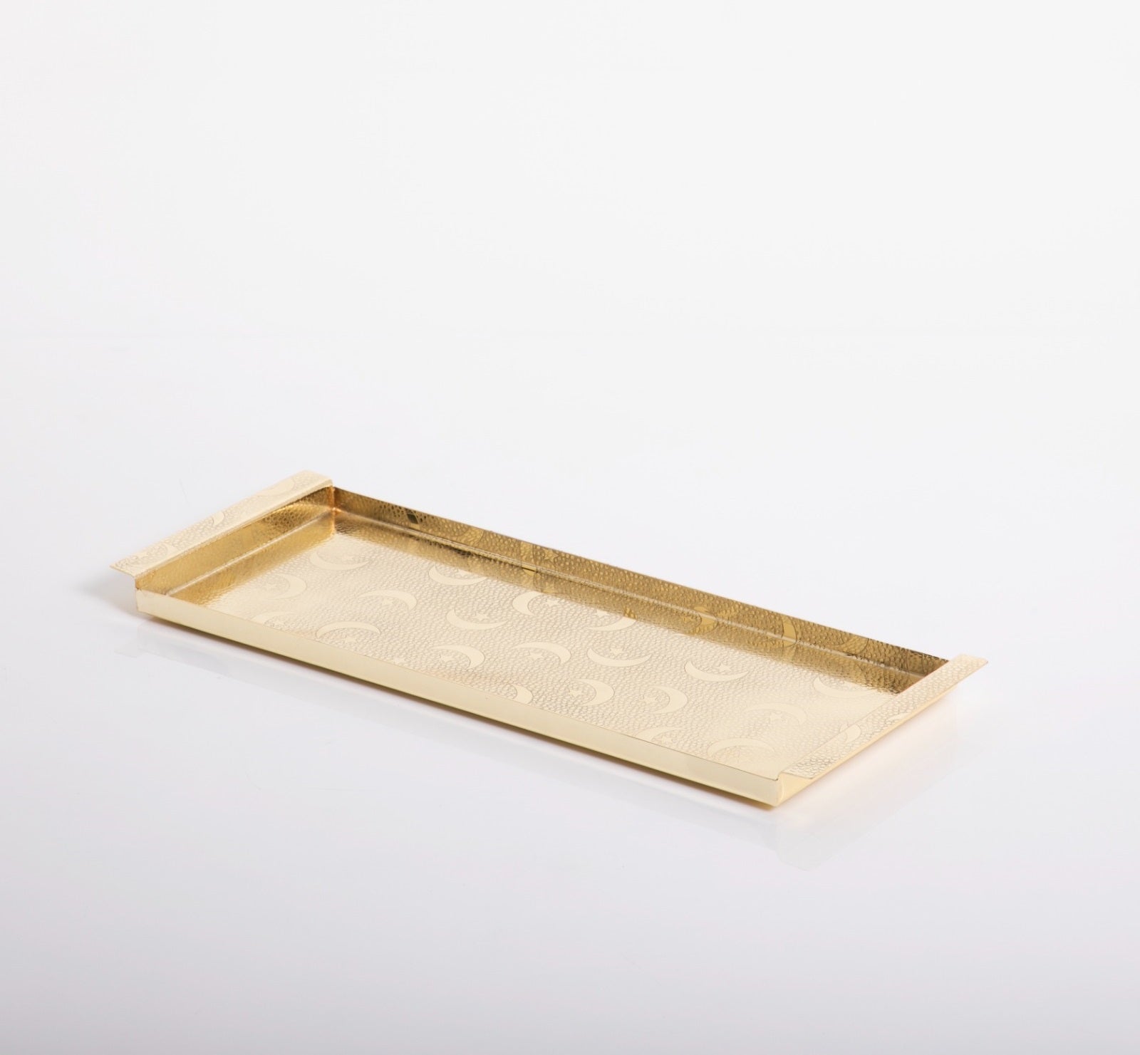 Metal Tray with Moon and Star
