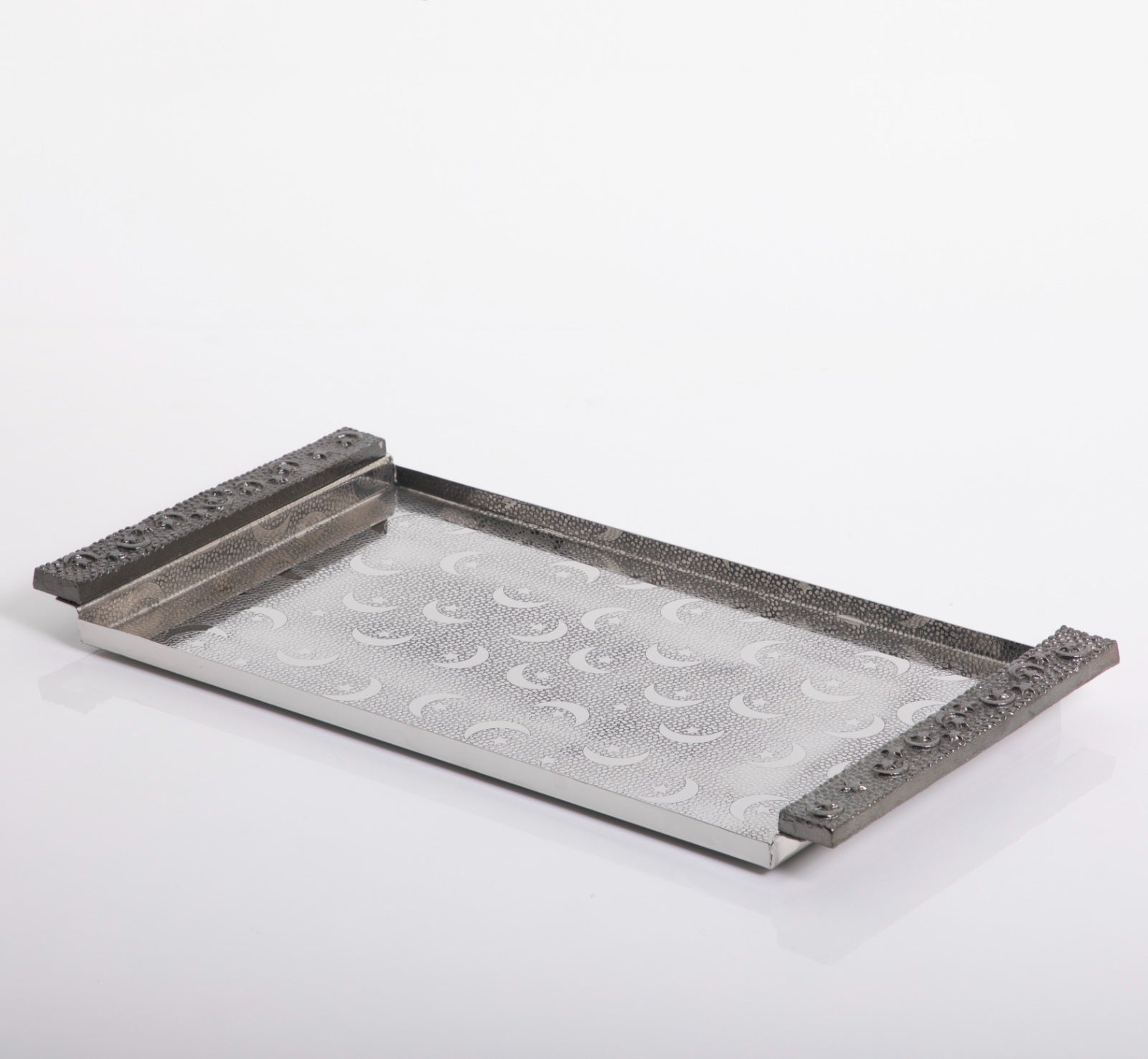 Metal Tray with Moon and Star