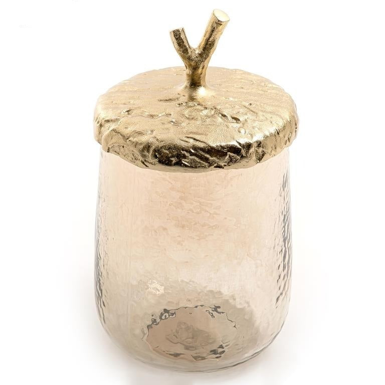 Glass Jar with Metal Lid