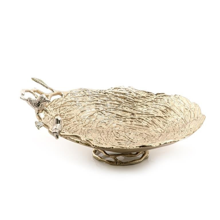 Tall Metal Bowl