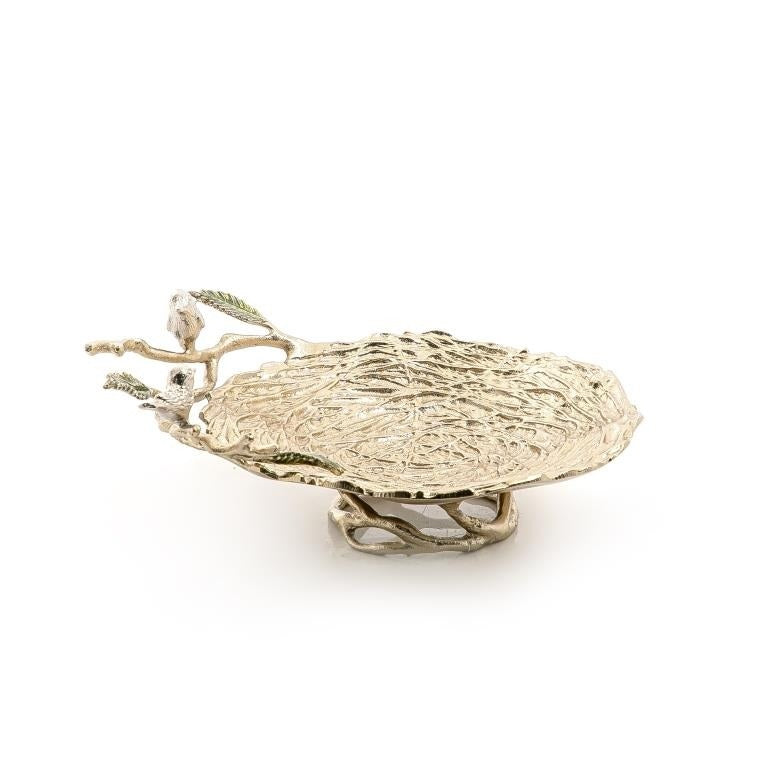 Tall Metal Bowl