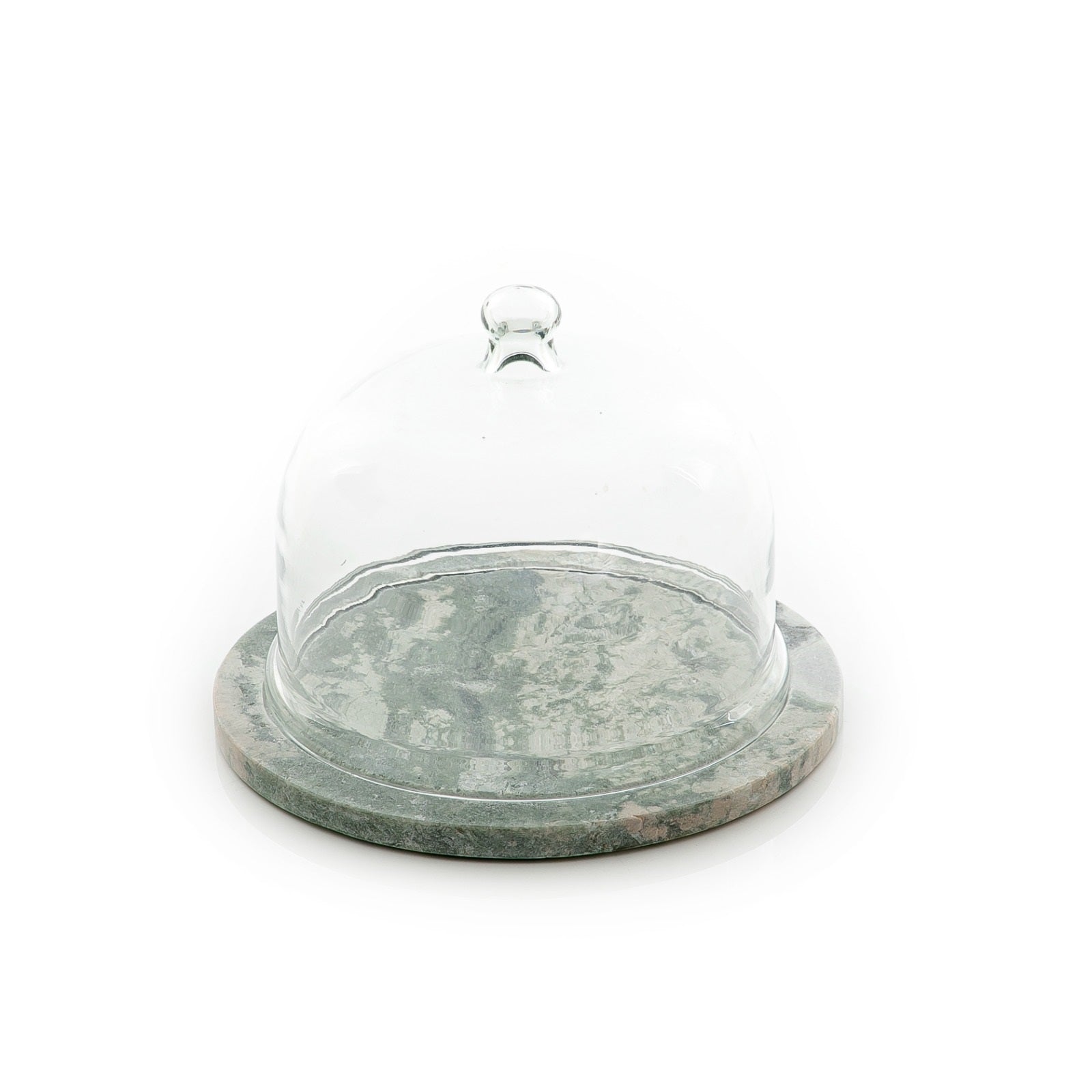 Marble Stand with Glass Cover
