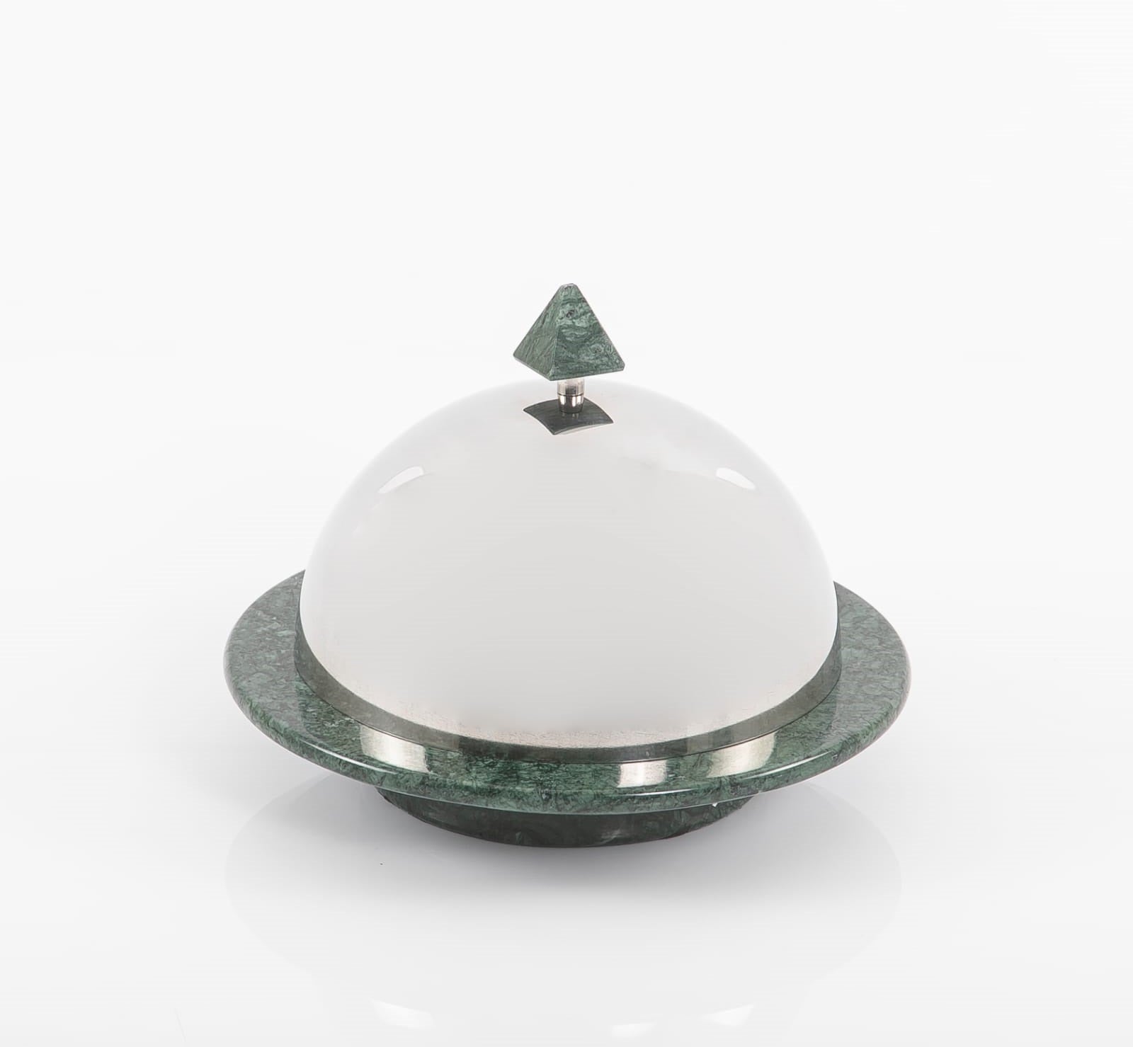 Marble Stand with Metal Cover