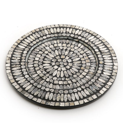 Mother of Pearl Round Trays