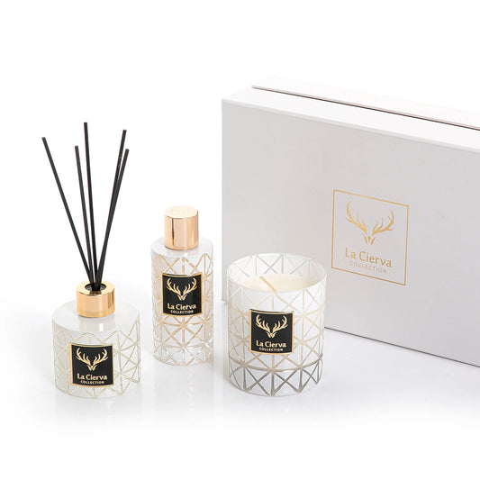 Mini Pearl - Reed Diffuser, Home Spray & Candle