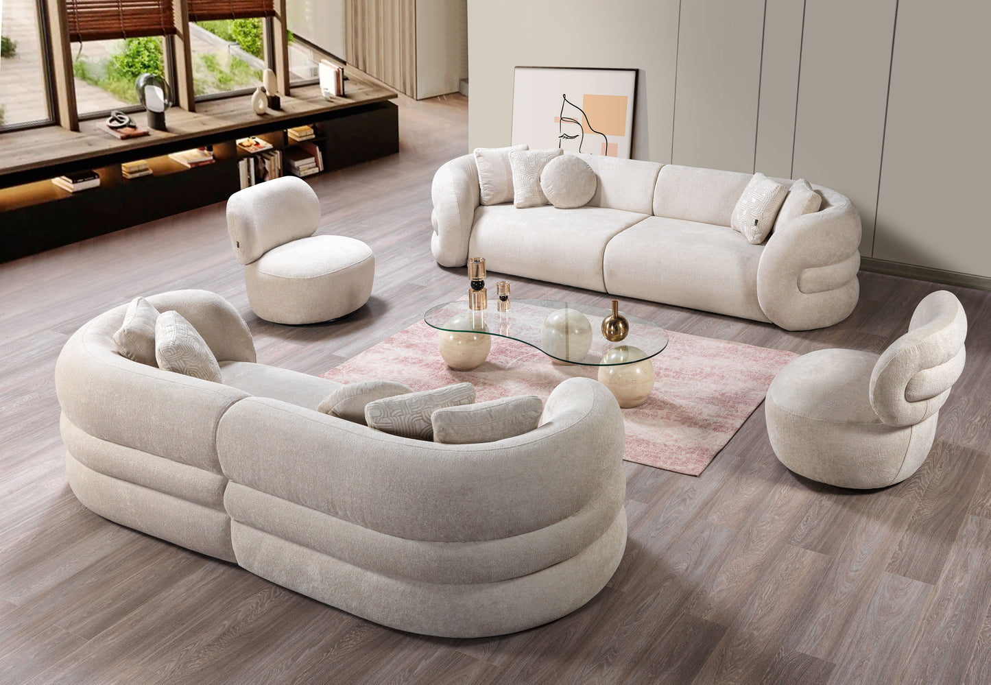 ROSA Sofa Set