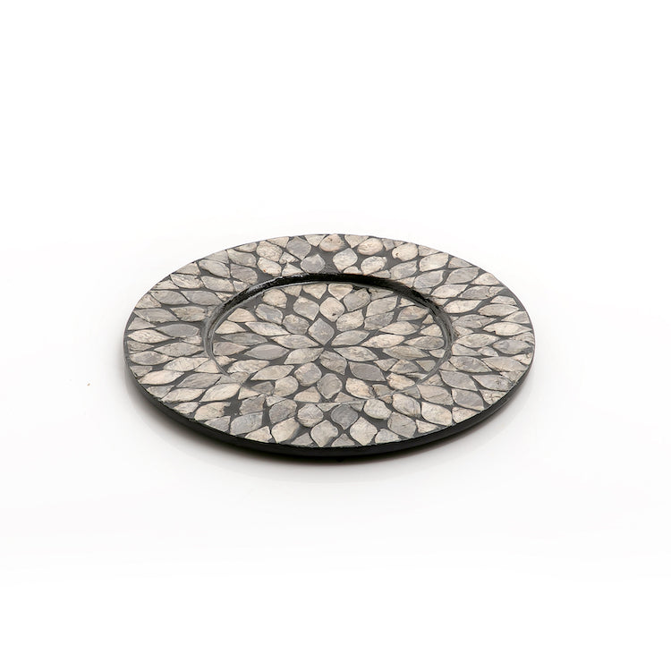 Mother of Pearl Round Trays