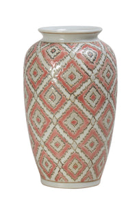 Zigzag Ceramic Vase - 27cm