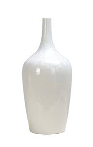 Glossy Spot Ceramic Beaker Vase - 42cm