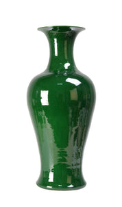 Emerald Green Ceramic Vase - 68cm
