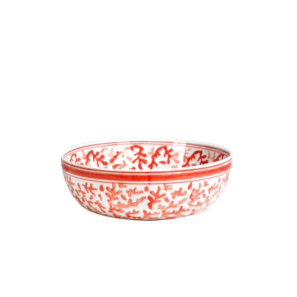 Coral Ceramic Bowl - 11cm