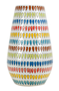 Colorful Ceramic Vase - 38cm