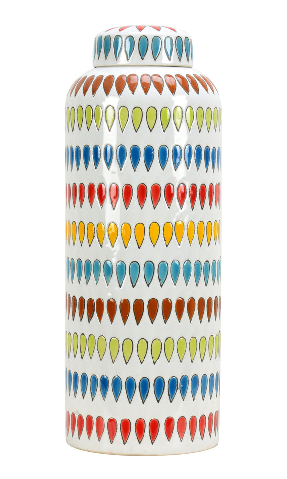 Colorful Ceramic Jar - 41cm