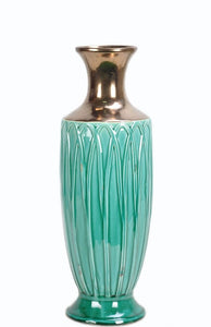 Green Ceramic Beaker Vase - 46cm