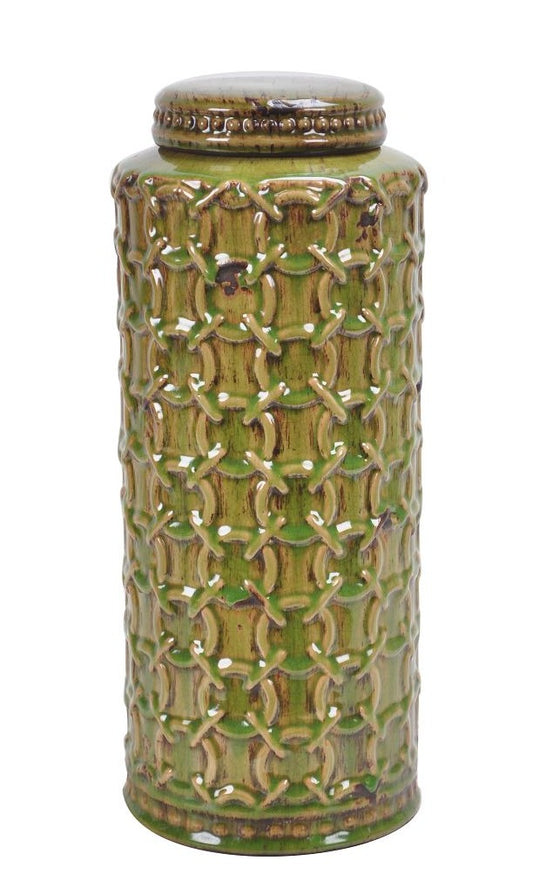 Green Ceramic Jar - 40cm