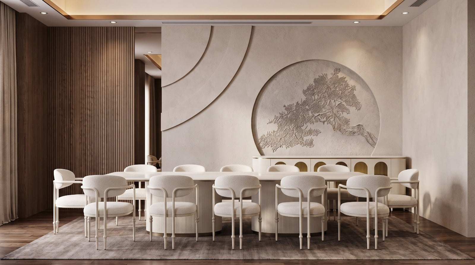 GRANADA Dining Set - Beige