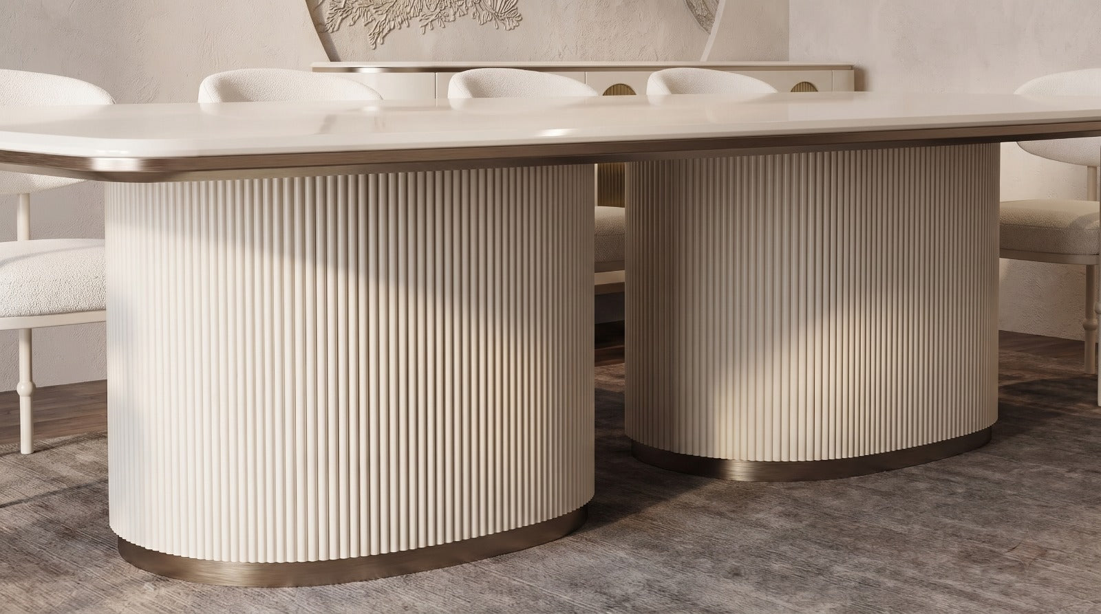 GRANADA Dining Set - Beige