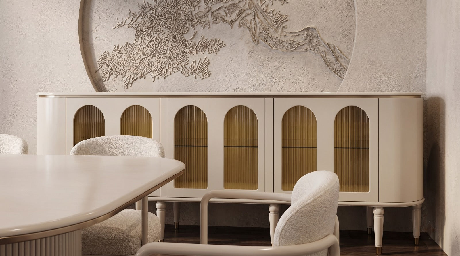 GRANADA Dining Set - Beige