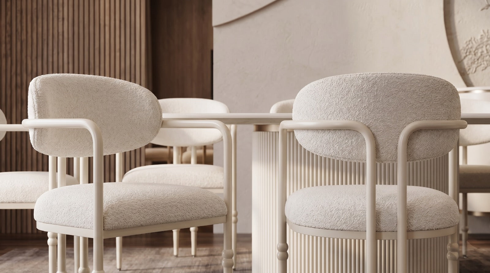 GRANADA Dining Set - Beige