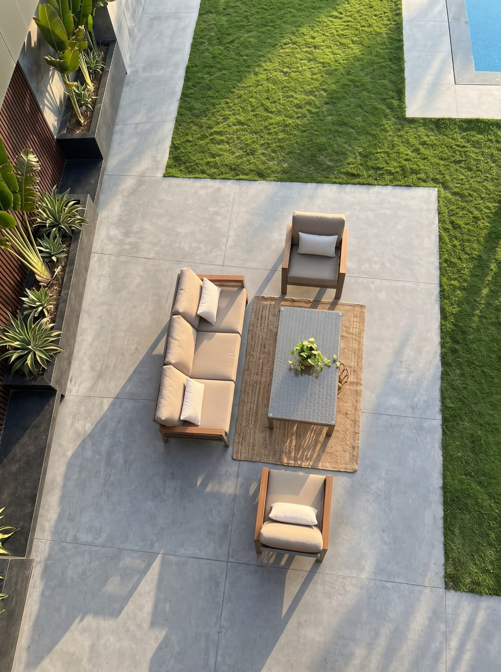 Tayfon Outdoor Lounge Set