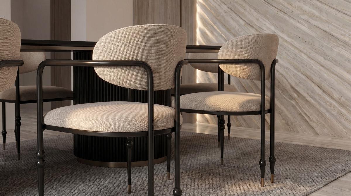 GRANADA Dining Set - Black