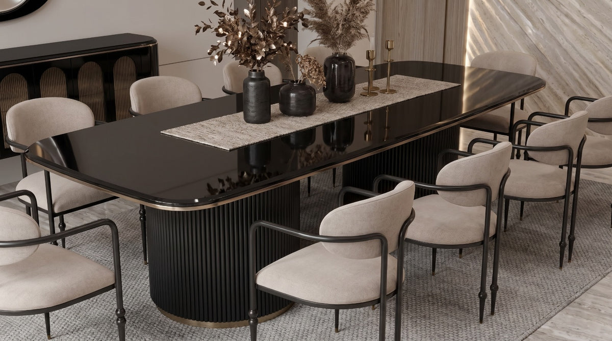 GRANADA Dining Set - Black