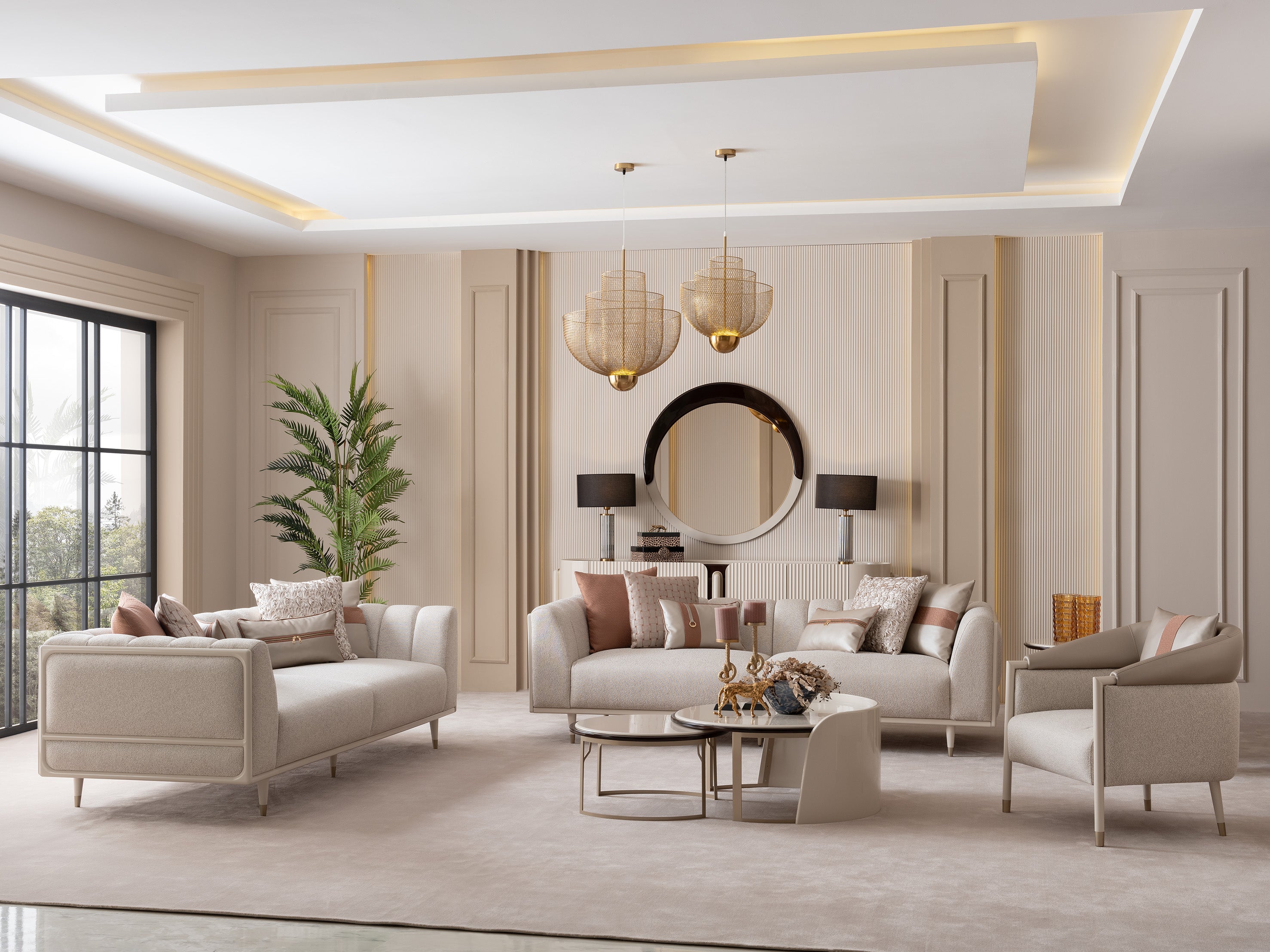 BRAGA SOFA SET 3+3+1+1