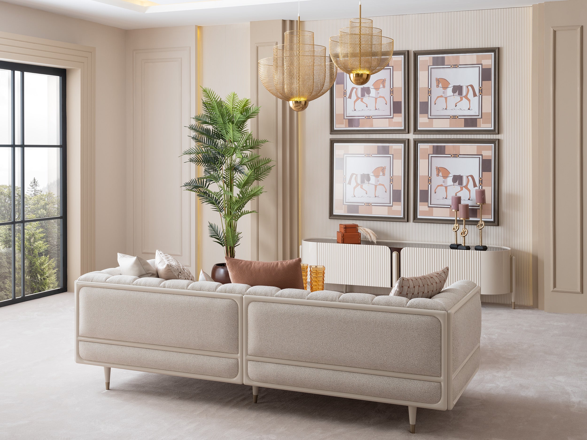 BRAGA SOFA SET 3+3+1+1