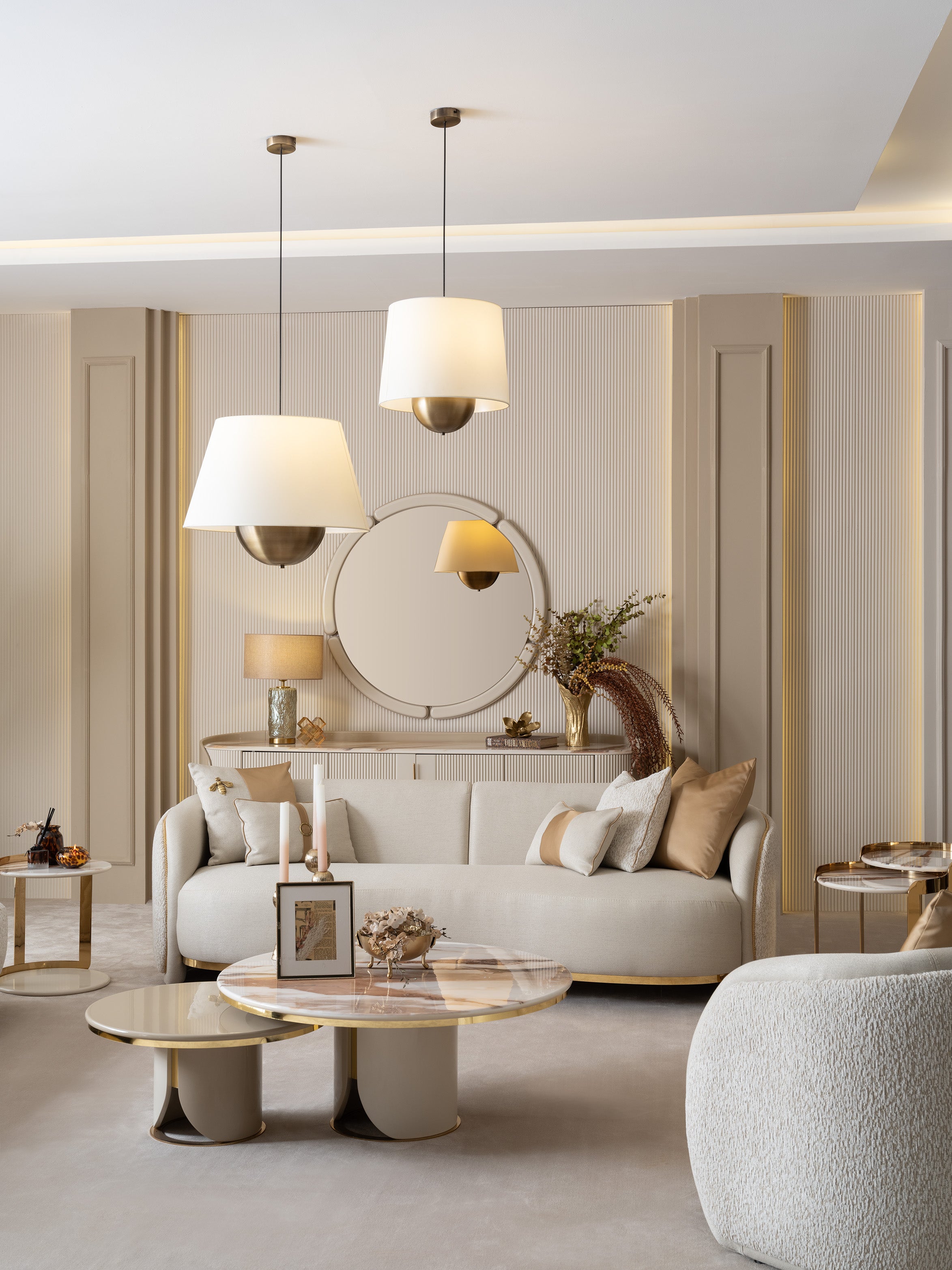 HILTON Coffee Table Set 1+1