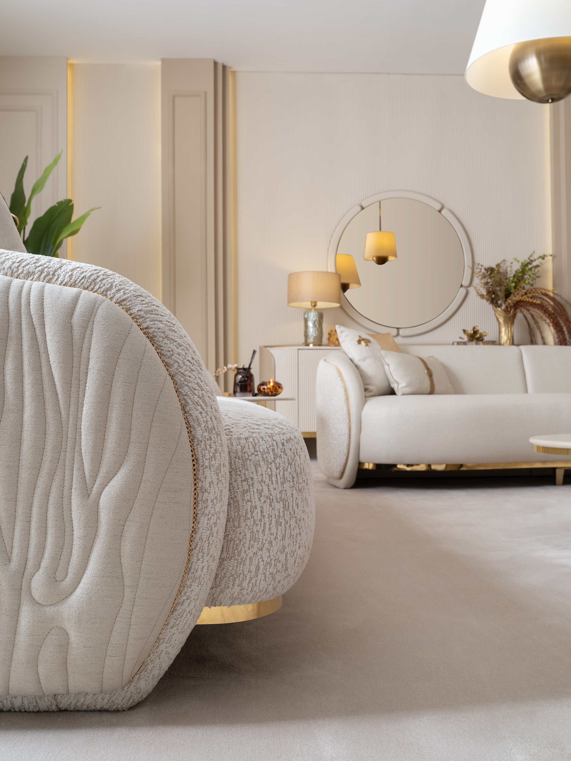 HILTON Sofa Set 3+3+1+1