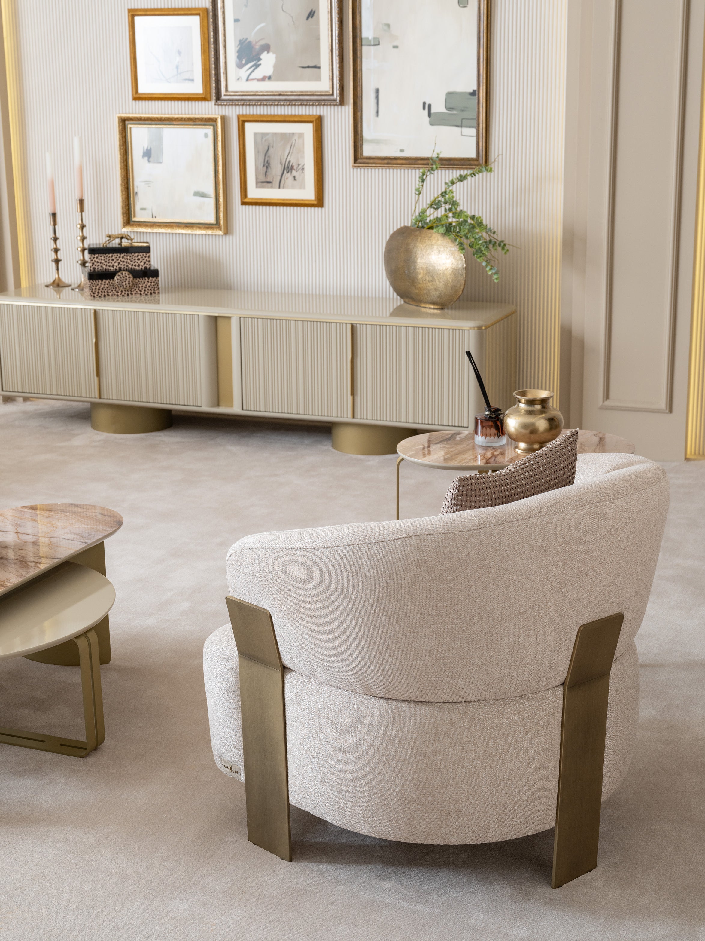 MASSIMO Sofa Set 4+3+1+1+Table