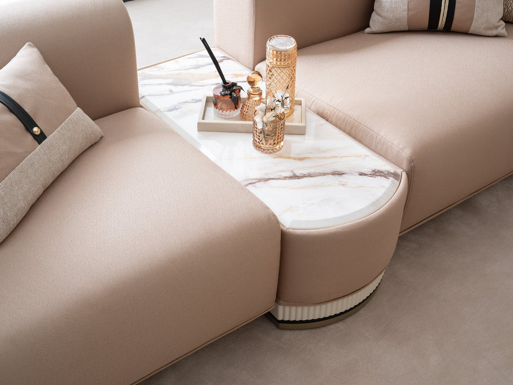 NOBEL Sofa Set 3+3+1+1+Table