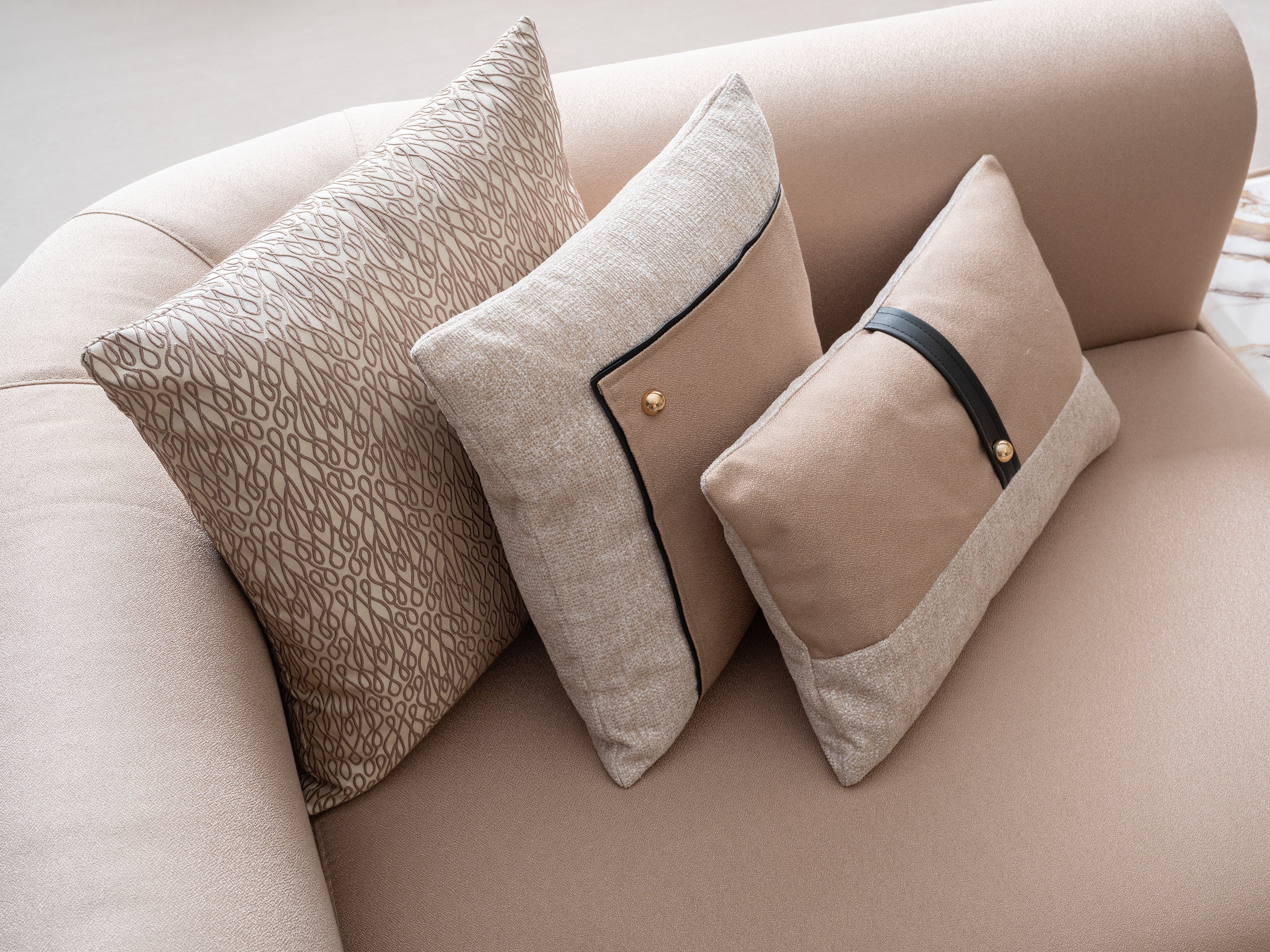 NOBEL Sofa Set 3+3+1+1+Table