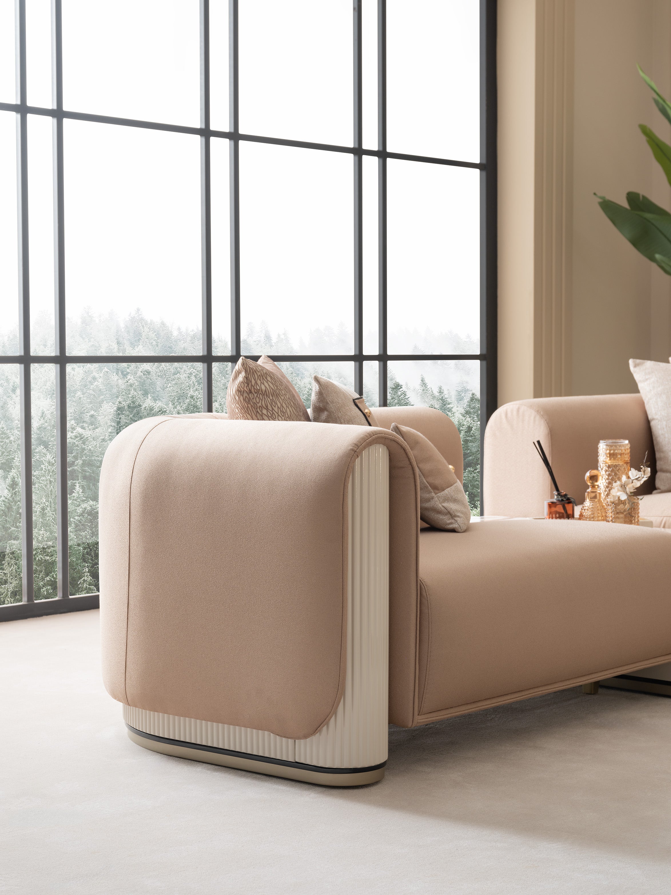 NOBEL Sofa Set 3+3+1+1+Table
